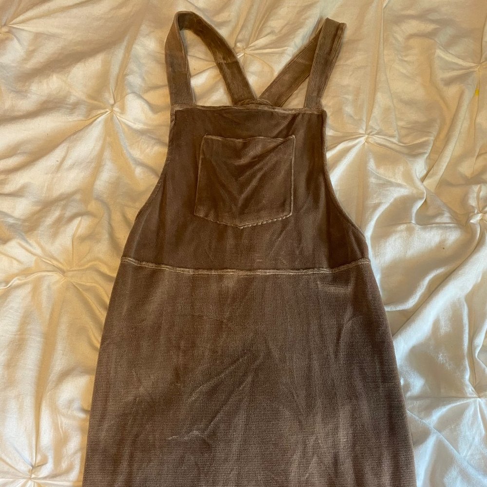 Corduroy Brown Over Dress